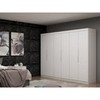 Mulberry 2.0 Modern 3 Sectional 6 Drawer Wardrobe Closet Set of 3