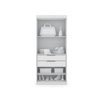 Mulberry 2.0 Modern 3 Sectional 6 Drawer Wardrobe Closet Set of 3