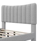 Full Upholstered Platform Bed Frame