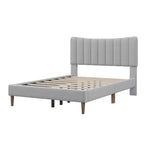 Full Upholstered Platform Bed Frame
