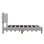 Full Upholstered Platform Bed Frame