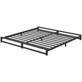 Durable Heavy Duty Metal Bed Frame with Steel Slat, King Size