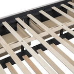 Upholstered Platform Bed with 2 Drawers and 1 Twin XL Trundle