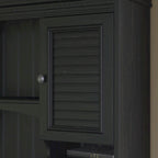 Fairview 60W Desk with Hutch, Cabinet and Bookcase by Bush Furniture