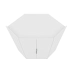 Mulberry 2.0 Modern Corner Wardrobe w/ 2 Hanging Rods