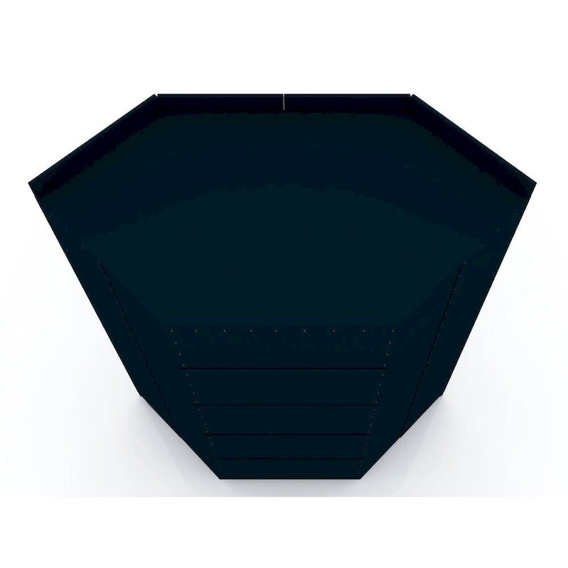 Mulberry 2.0 Modern Corner Wardrobe w/ 2 Hanging Rods