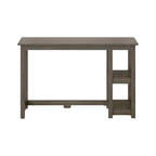 Plank and Beam Desk with Bookshelves