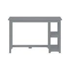 Plank and Beam Desk with Bookshelves