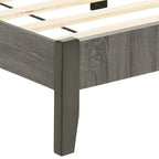 Furniture of America Lucia Rustic Grey Wood Platform Bed