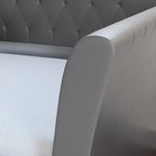 St. Ives Faux Leather Upholstered Day Bed with Trundle
