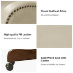 Pete Faux Leather Adjustable Height Swivel Executive Chair with Tilt Mechanism by HULALA HOME