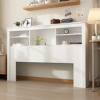 65 W Timechee Wooden Bookcase Headboard With Light