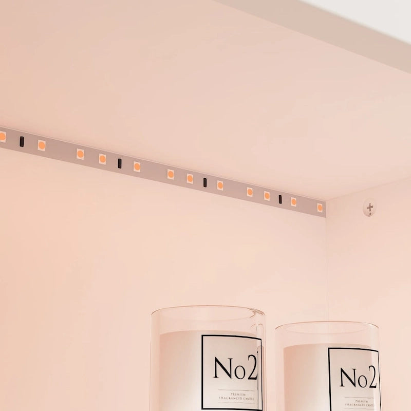 65 W Timechee Wooden Bookcase Headboard With Light