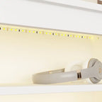 65 W Timechee Wooden Bookcase Headboard With Light