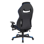 BOA II Gaming Chair in Bonded Leather with Color Accents