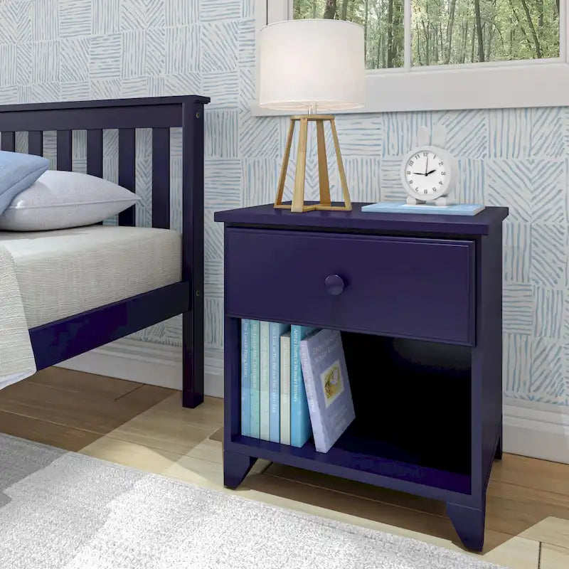 Max and Lily Nightstand with 1 Drawer