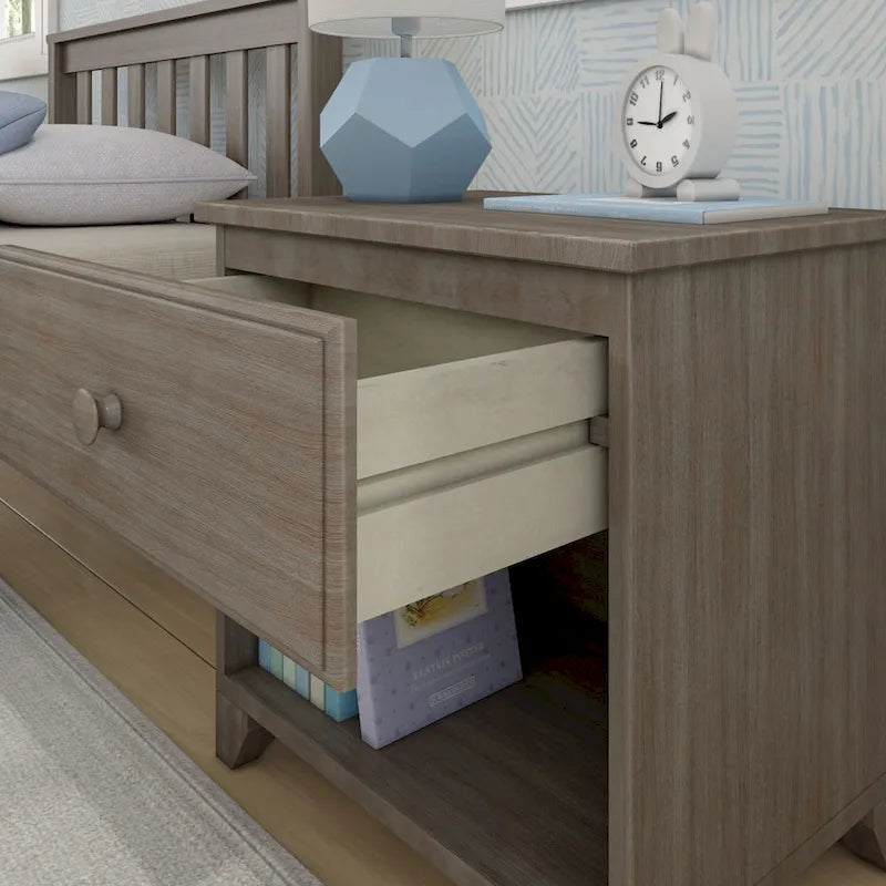 Max and Lily Nightstand with 1 Drawer
