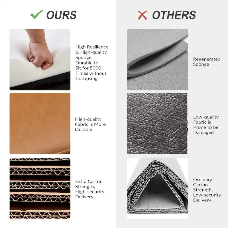 Felice Modern Swivel Height Adjustment Diamond-Tufted Office Chair by HULALA HOME