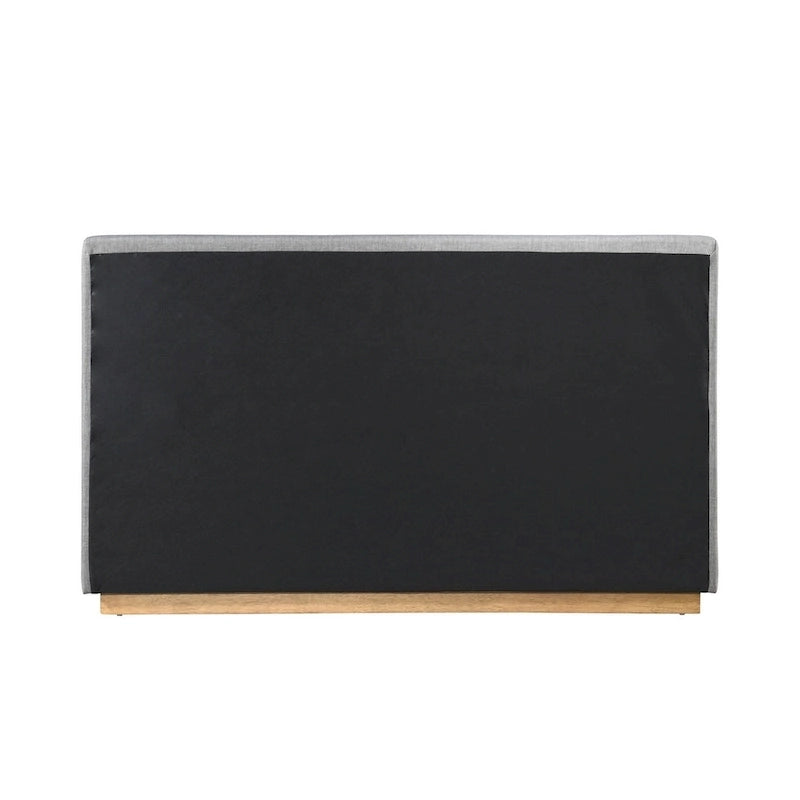 Porter Boucle Upholstered Wood Base Platform Bed