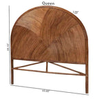 Seana Bohemian Rattan Standalone Headboard