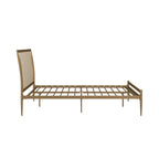 Parkcrest Gold Metal Bed by iNSPIRE Q Bold