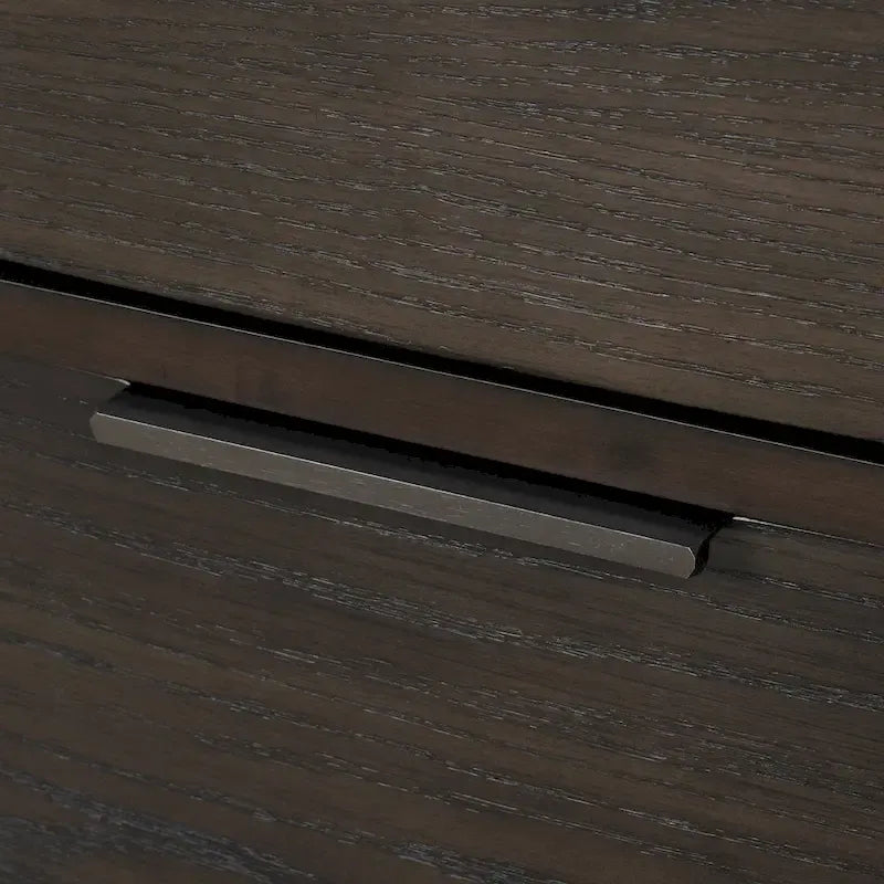 Roundhill Furniture Belani Wood Panel Bed Set, Bed, Dresser, Mirror, and Two Nightstands, Espresso