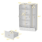 Multi-Unit Wardrobe Versatile Storage Solutions Armoires Cabinet White