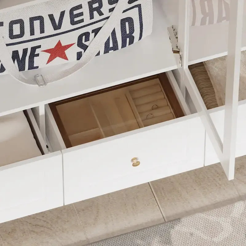 Multi-Unit Wardrobe Versatile Storage Solutions Armoires Cabinet White