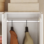 Multi-Unit Wardrobe Versatile Storage Solutions Armoires Cabinet White