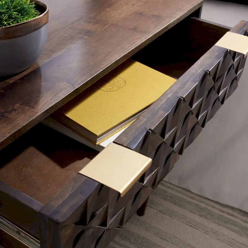 SAFAVIEH Cena 3-Drawer Storage Bedroom Chest