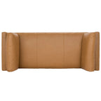 SAFAVIEH Couture Shirl Leather Bench - 81 In W x 32 In D x 34 In H - 81Wx32Dx34H