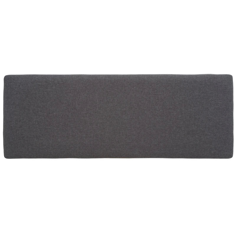 SAFAVIEH Yael Open Shelf Bench with Cushion - 42  W x 15  D x 18  H - 42Wx15Dx18H