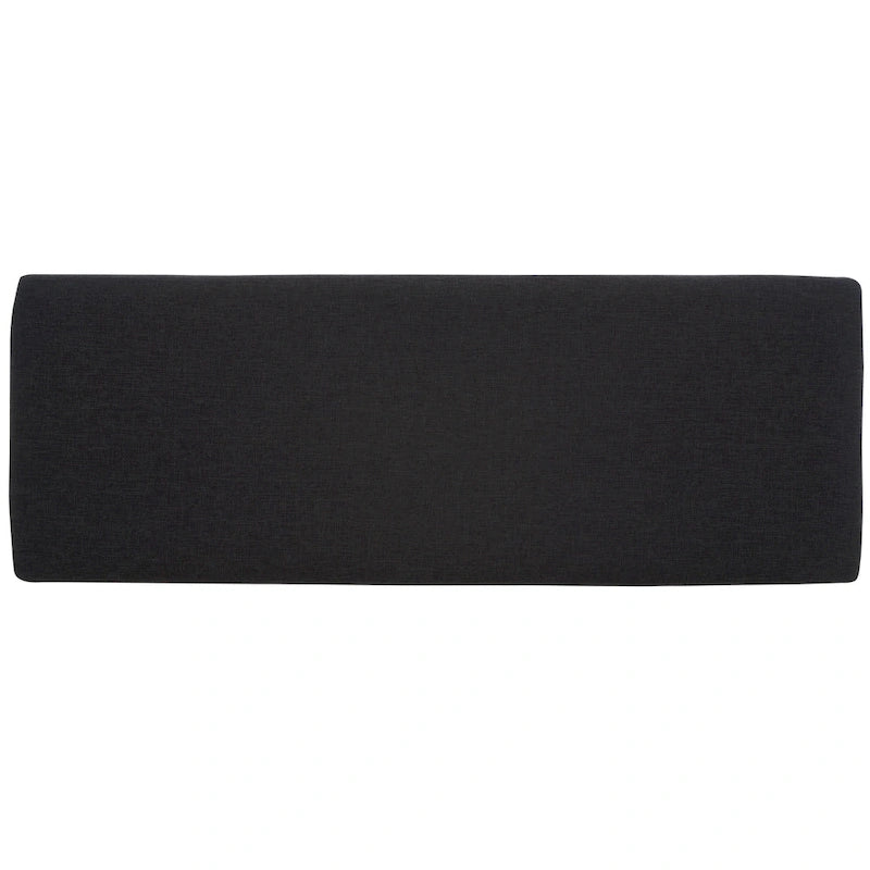 SAFAVIEH Yael Open Shelf Bench with Cushion - 42  W x 15  D x 18  H - 42Wx15Dx18H