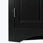 Triangle Bathroom Storage Cabinet with Adjustable Shelves