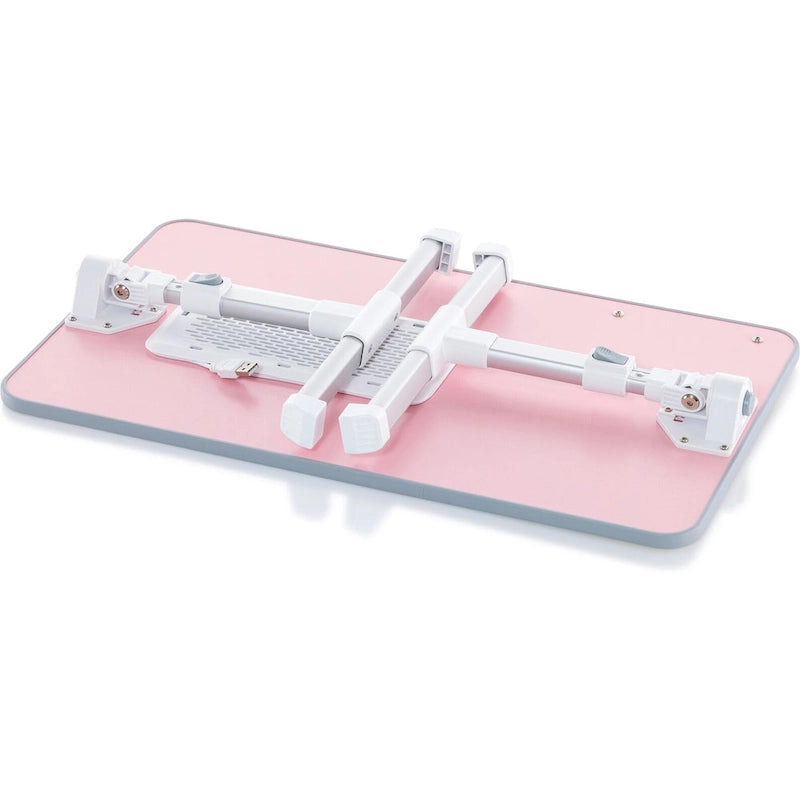 Husband Pillow - Lap Desk Wood Small Top - Fits Up to 17 Laptop - with Dual Cushion, Multifunctional Slot for Tablet