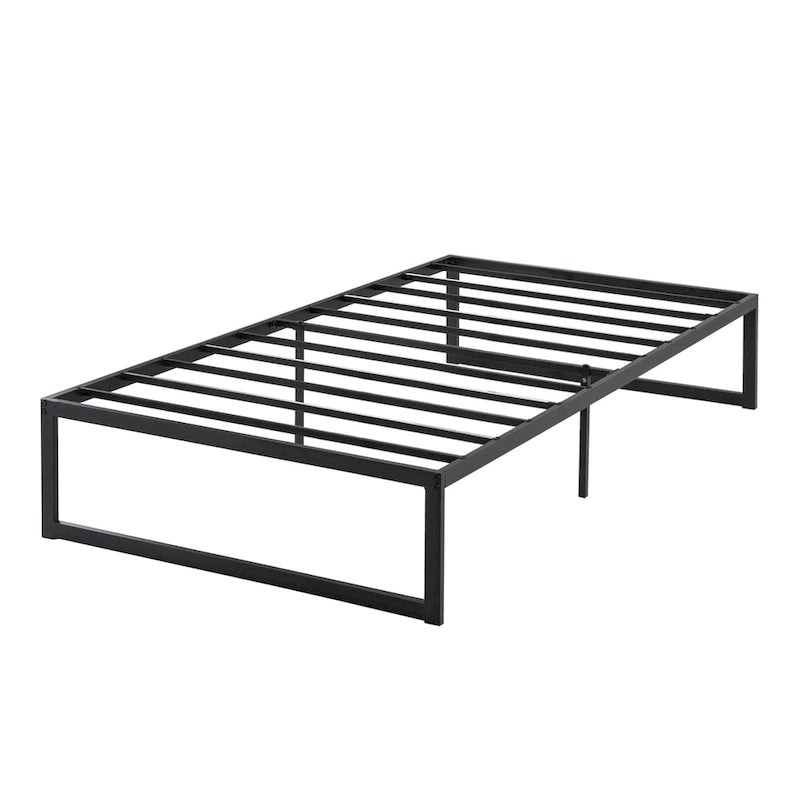 Priage by ZINUS Black Metal Platform Bed Frame
