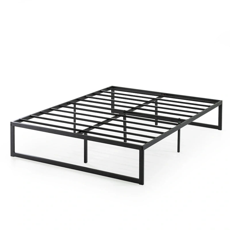 Priage by ZINUS Black Metal Platform Bed Frame