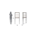Barnside Gray Over The Commode Stand With Adjustable Shelves By Homestyles - N/A