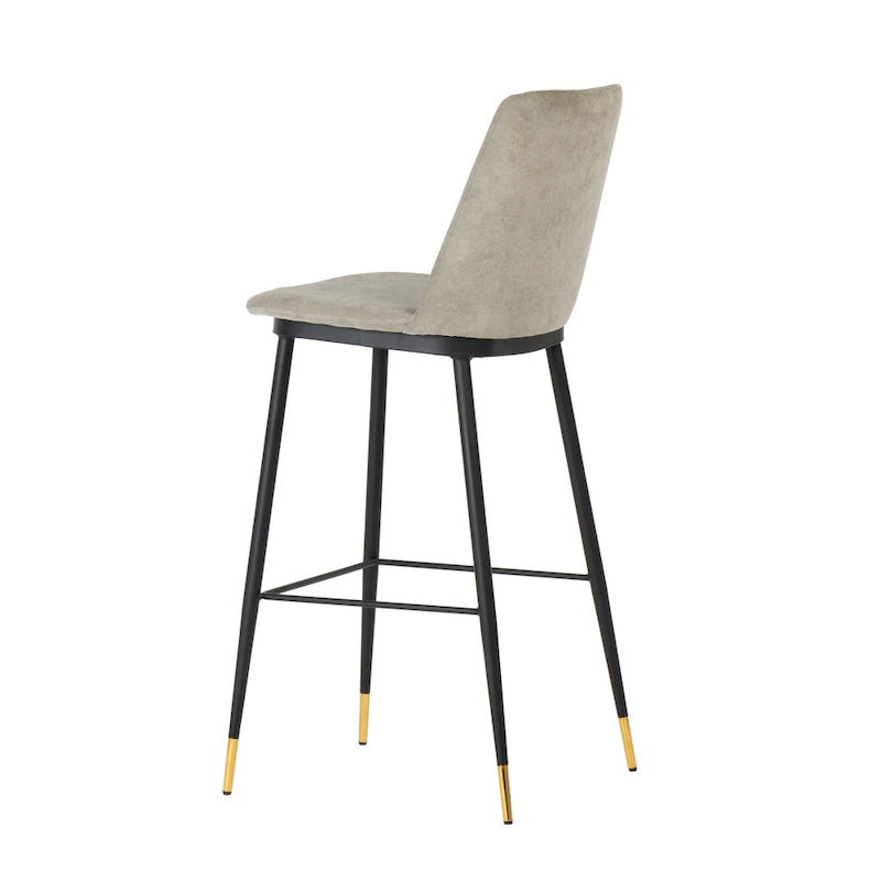 Evora Velvet Counter Stool (Set of 2)