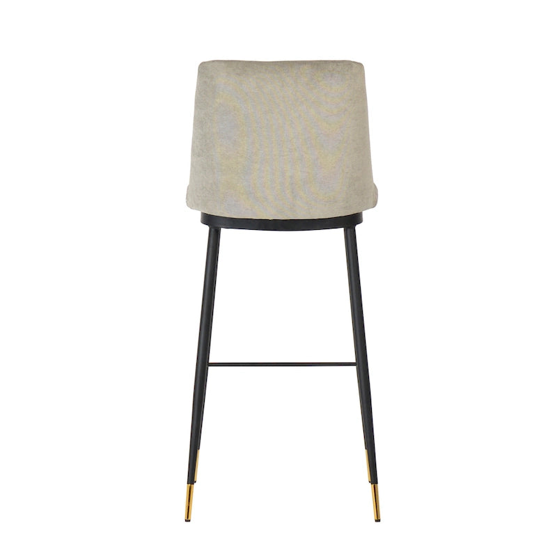 Evora Velvet Counter Stool (Set of 2)