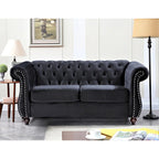 Antoinette Chesterfield 2-Piece Set- Sofa & Loveseat
