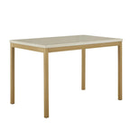 Darcy Gold with Faux Marble Top Dining Table by iNSPIRE Q Bold