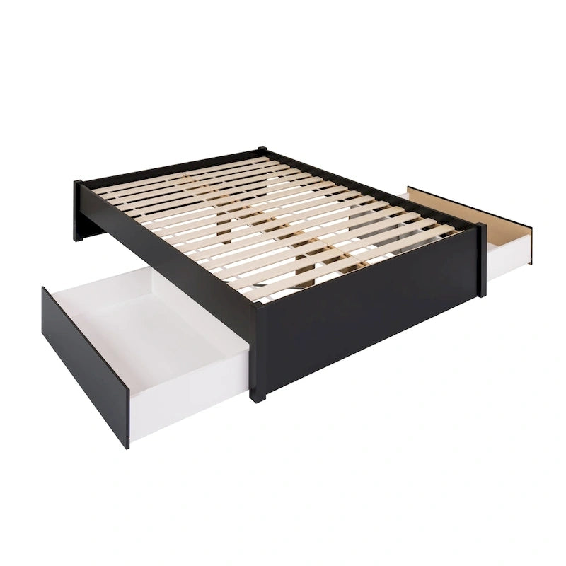 Prepac Queen Select 4-post Platform Bed with Optional Drawers