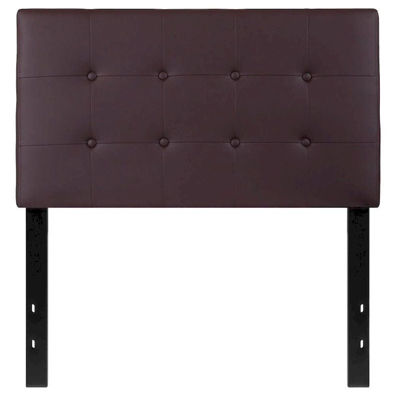 Button Tufted Upholstered Headboard