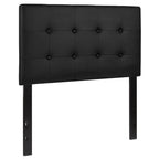 Button Tufted Upholstered Headboard