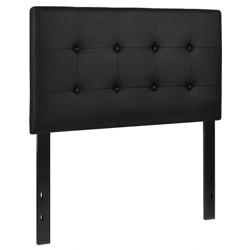 Button Tufted Upholstered Headboard