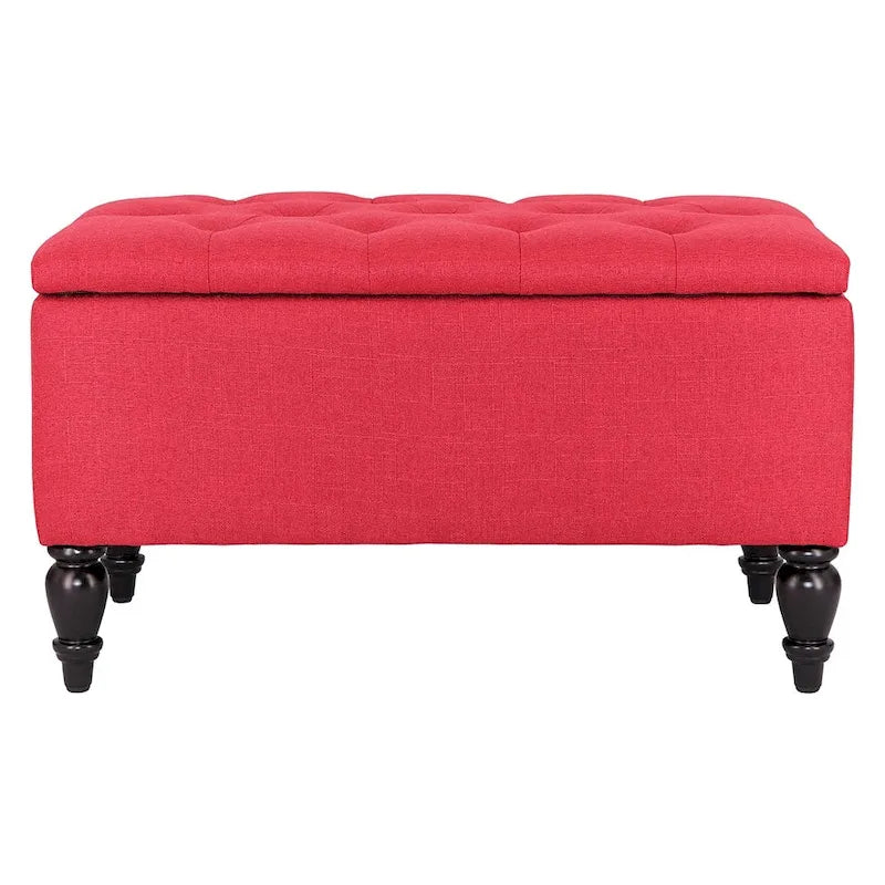 Maypex 29 in. Upholstered Storage Bench