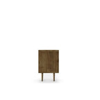 Liberty 70.86 In. Mid Century Modern 4 Shelf TV Stand