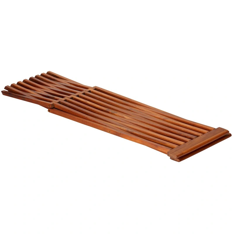 Bare Decor Taj Teak Folding End Table