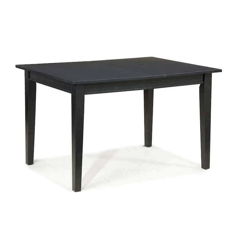 Arts & Crafts 7-piece Rectangular Dining Set with Extension Leaf by Homestyles